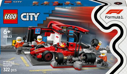 LEGO® City 60443 Arrêt au stand de F1® avec voiture Ferrari État correct reconditionné disponible sur Fnac