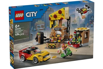 LEGO City 60496 La pizzeria et ses véhicules de livraison Bon état Lego City reconditionné disponible sur Darty