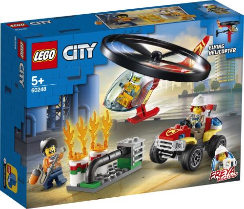 Acheter LEGO® City Fire 60248 L'intervention de l'hélicoptère des pompiers État correct - 23,83 € | Dero LEGO® City Fire 60248 L'intervention de l'hélicoptère des pompiers État correct Lego City reconditionné disponible sur Fnac | Dero