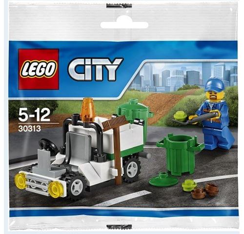 LEGO City Mini camion à ordures 30313 [avec sac] État correct reconditionné disponible sur Fnac