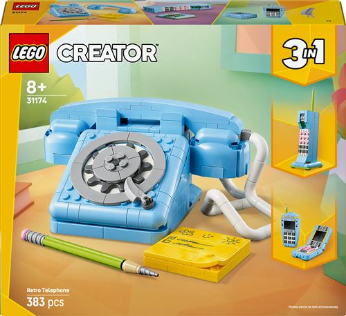 LEGO® Creator 3-en-1 31174 Le téléphone rétro État correct reconditionné disponible sur Fnac
