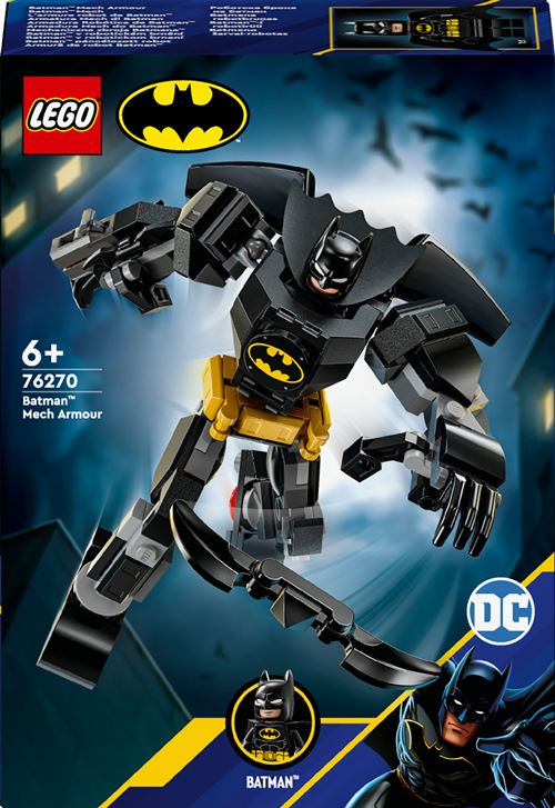 Acheter LEGO® DC Batman™ 76270 L’armure robot de Batman™ État correct - 29,99 € LEGO® DC Batman™ 76270 L’armure robot de Batman™ État correct LEGO DC Super Heroes reconditionné disponible sur Fnac