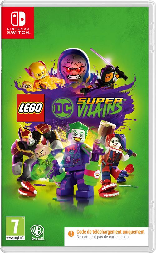 LEGO DC Super-Vilains Code in a Box Nintendo Switch État correct reconditionné disponible sur Fnac