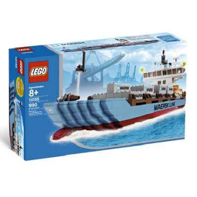 Lego Exclusive 10155 Bateau Porte Conteneurs Maersk État correct Lego reconditionné disponible sur Fnac