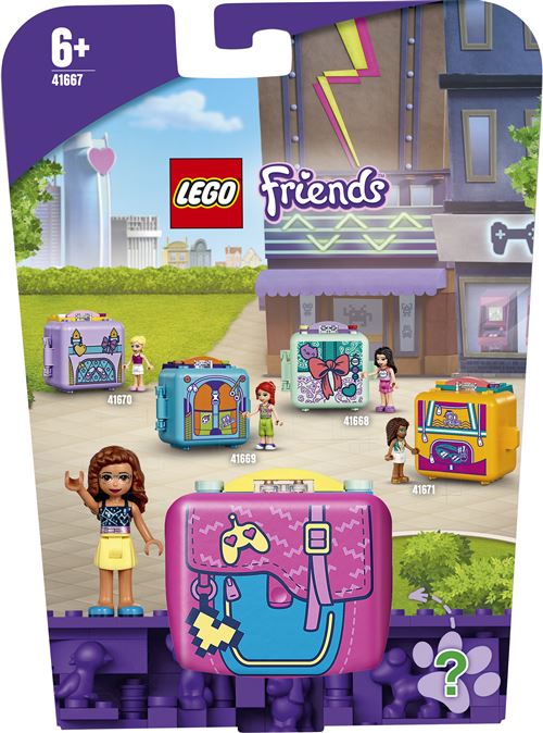 LEGO® Friends 41667 Le cube de jeu vidéo d’Olivia État correct LEGO Friends reconditionné disponible sur Fnac