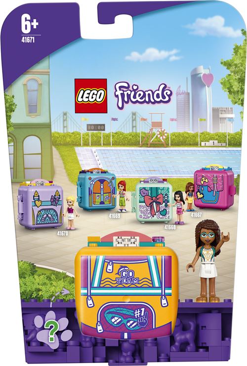 LEGO® Friends 41671 Le cube de natation d'Andréa État correct LEGO Friends reconditionné disponible sur Fnac