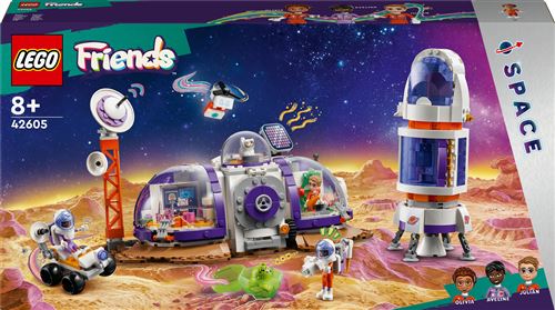 LEGO® Friends 42605 La station spatiale martienne et la fusée État correct - 124,44 € LEGO® Friends 42605 La station spatiale martienne et la fusée État correct LEGO Friends reconditionné disponible sur Fnac