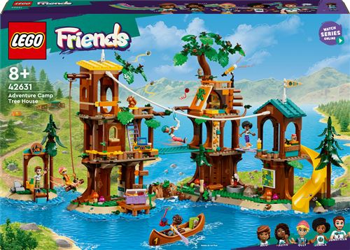 LEGO® Friends 42631 La cabane dans l’arbre de la base de loisirs État correct reconditionné disponible sur Fnac