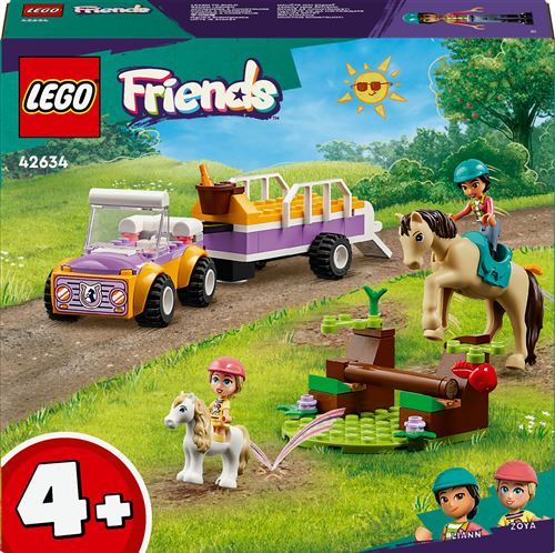 LEGO® Friends 42634 La remorque du cheval et du poney État correct LEGO Friends reconditionné disponible sur Fnac