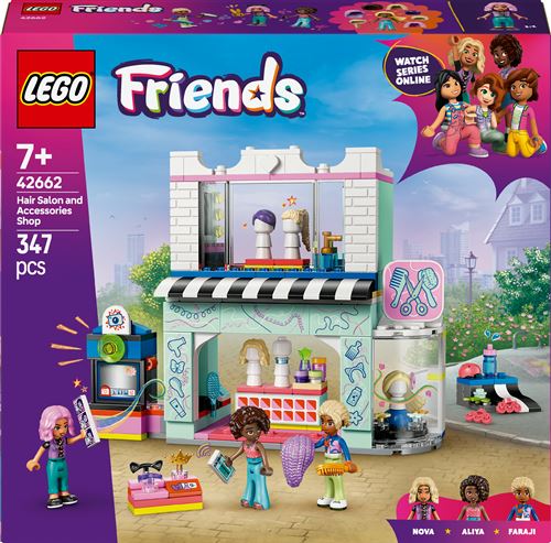 LEGO® Friends 42662 Le salon de coiffure et la boutique d’accessoires État correct LEGO Friends reconditionné disponible sur Fnac
