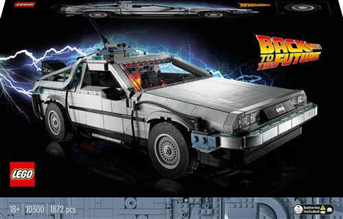 LEGO® Icons 10300 La machine à remonter le temps de Retour vers le futur État correct LEGO Icons reconditionné disponible sur Fnac