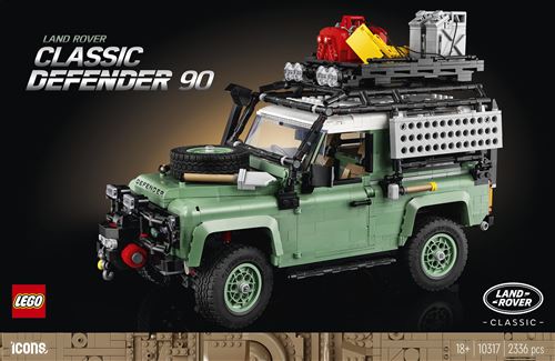 LEGO® Icons 10317 Land Rover Classic Defender 90 État correct LEGO Icons reconditionné disponible sur Fnac