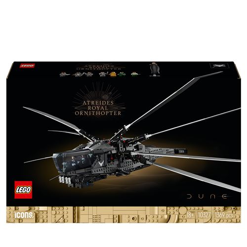 LEGO® Icons 10327 Dune Atreides Royal Ornithopter État correct LEGO Icons reconditionné disponible sur Fnac