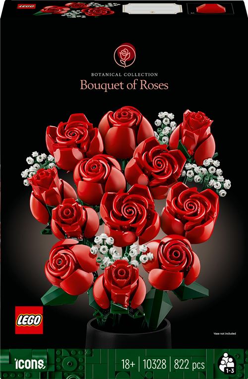 LEGO® Icons 10328 Le bouquet de roses État correct LEGO Botanicals reconditionné disponible sur Fnac