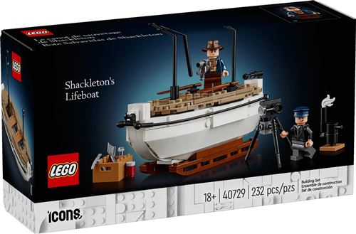 LEGO ICONS 40729 Le canot de sauvetage de Shackleton État correct reconditionné disponible sur Fnac
