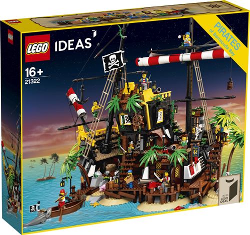 LEGO® Ideas 21322 Les pirates de la baie de Barracuda État correct - 523,79 € LEGO® Ideas 21322 Les pirates de la baie de Barracuda État correct LEGO Ideas reconditionné disponible sur Fnac