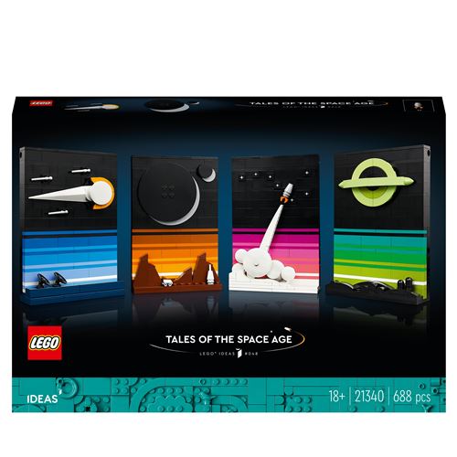 LEGO® Ideas 21340 Les récits de l’ère spatiale État correct LEGO Ideas reconditionné disponible sur Fnac
