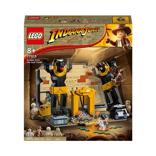 LEGO® Indiana Jones 77013 L’évasion du tombeau perdu État correct - 84,49 € LEGO® Indiana Jones 77013 L’évasion du tombeau perdu État correct Lego Indiana Jones reconditionné disponible sur Fnac