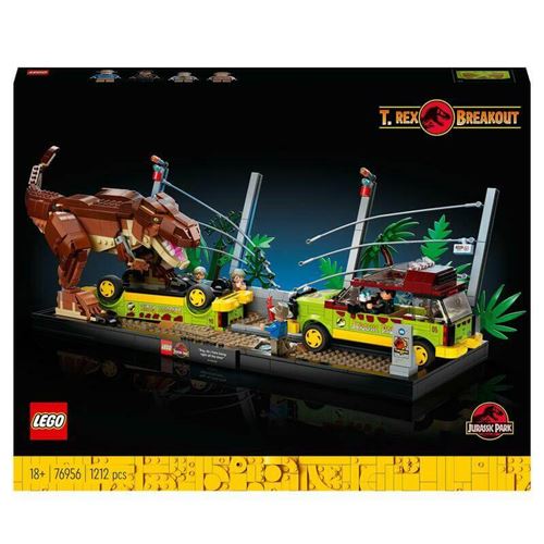 LEGO®Jurassic Park - L'Évasion du T-Rex - 76956 État correct N/A reconditionné disponible sur Fnac