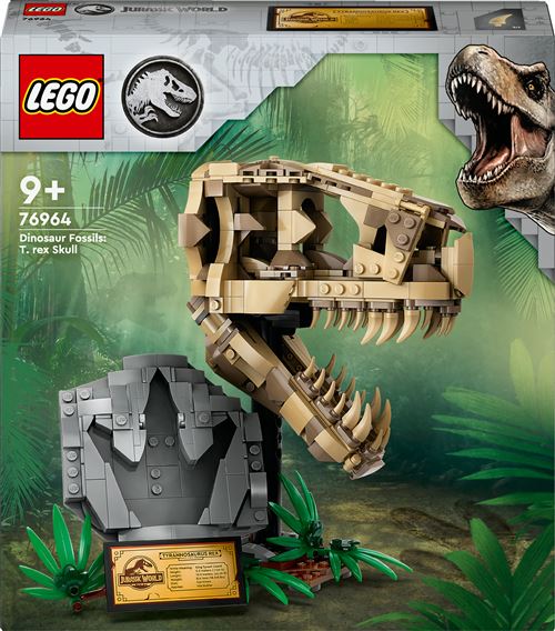 LEGO® Jurassic World 76964 Les fossiles de dinosaures : le crâne du T. Rex État correct Lego Jurassic World reconditionné disponible sur Fnac