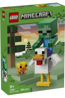 LEGO Minecraft 21582 Poule chevauchée Bon état LEGO Minecraft reconditionné disponible sur Darty | Dero