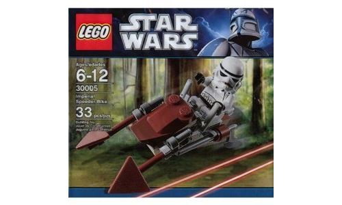 LEGO Mini Imperial Speeder Bike Star Wars Set 30005 État correct - 108,49 € LEGO Mini Imperial Speeder Bike Star Wars Set 30005 État correct Lego reconditionné disponible sur Fnac