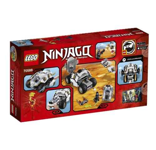 LEGO® Ninjago™ 70588 Le Tumbler du Ninja de Titane État correct Leni (note : il s'agit d'une marque de reconditionné disponible sur Fnac