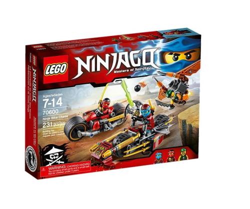 LEGO® Ninjago™ 70600 La poursuite en moto des Ninjas État correct Lego reconditionné disponible sur Fnac