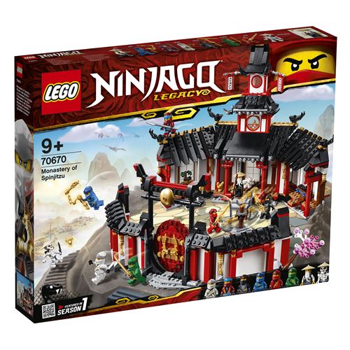 LEGO® Ninjago 70670 Le monastère de Spinjitzu État correct LEGO Ninjago reconditionné disponible sur Fnac