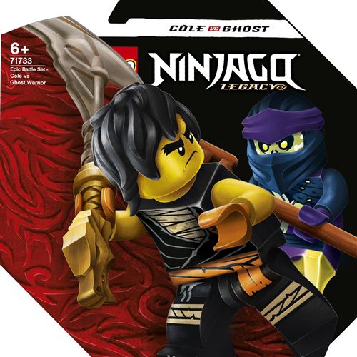 LEGO® Ninjago® 71733 Set de bataille épique Cole contre le guerrier fantôme État correct LEGO Ninjago reconditionné disponible sur Fnac
