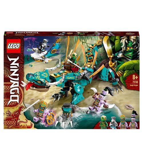 LEGO® NINJAGO® 71746 Le dragon de la jungle État correct LEGO Ninjago reconditionné disponible sur Fnac