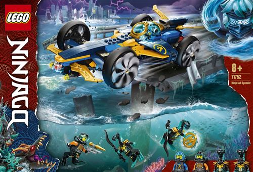 LEGO® Ninjago® 71752 Le bolide ninja sous-marin État correct LEGO Ninjago reconditionné disponible sur Fnac