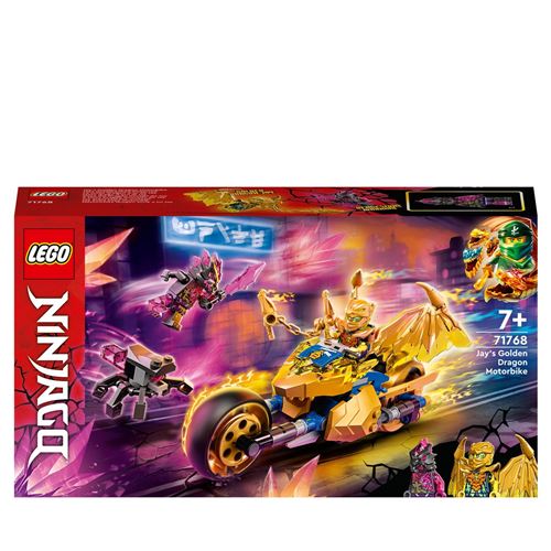 LEGO® Ninjago® 71768 La moto Dragon d’Or de Jay État correct LEGO Ninjago reconditionné disponible sur Fnac
