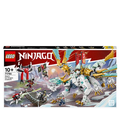 LEGO® Ninjago® 71786 La créature Dragon de glace de Zane État correct LEGO Ninjago reconditionné disponible sur Fnac