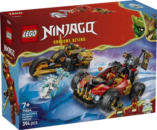 LEGO® Ninjago® 71864 Véhicules combinables de Kai et Cole État correct LEGO Ninjago reconditionné disponible sur Fnac