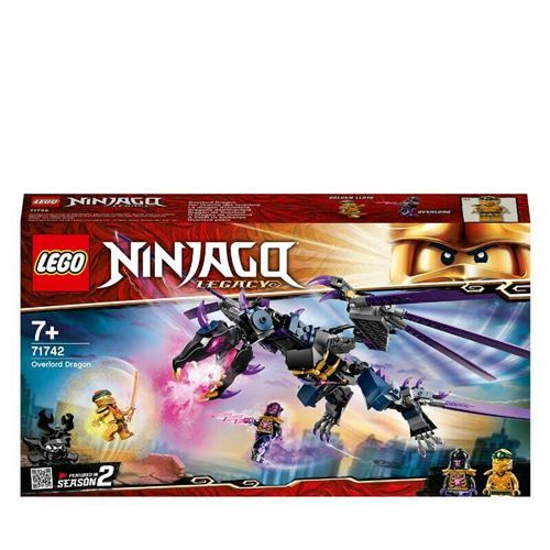 LEGO® NINJAGO - Le dragon d'Overlord jeu d'action ninja à construire avec un dragon - 71742 État correct N/A reconditionné disponible sur Fnac