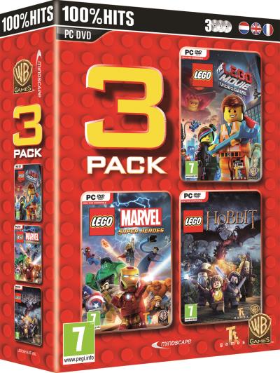 Lego Pack 3 Volume 2 Hobbit + Marvel + Movie PC État correct reconditionné disponible sur Fnac