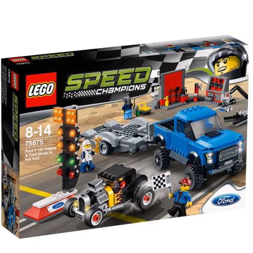 LEGO® Speed Champions 75875 Ford F-150 Raptor et le Bolide Ford Modèle A État correct N/A (Il n'y a pas assez d'in reconditionné disponible sur Fnac