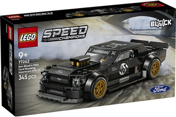 LEGO Speed Champions 77262 La Ford Mustang Hoonicorn V1 de 1965 de Ken Block Bon état Lego Speed Champions reconditionné disponible sur Darty