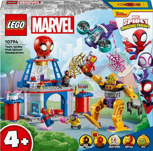 LEGO® Spidey 10794 Le QG des lanceurs de toile de l’équipe Spidey État correct LEGO Duplo reconditionné disponible sur Fnac