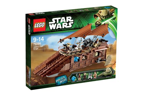 LEGO® Star Wars 75020 Jabba's Sail Barge État correct Lego reconditionné disponible sur Fnac