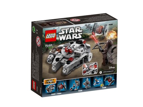 LEGO® Star Wars™ 75193 Microfighter Faucon Millenium™ État correct N/A (je n'ai pas pu identifier une marque connue reconditionné disponible sur Fnac