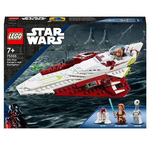 LEGO® Star Wars™ 75333 Le Chasseur Jedi d’Obi-Wan Kenobi État correct LEGO Star Wars reconditionné disponible sur Fnac