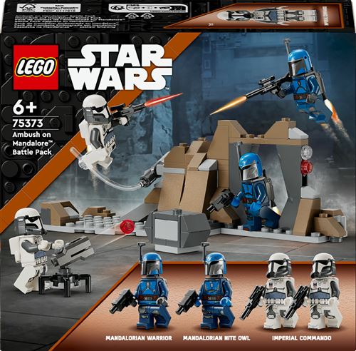 LEGO® Star Wars™ 75373 Pack de combat de l’embuscade sur Mandalore™ État correct LEGO Star Wars reconditionné disponible sur Fnac