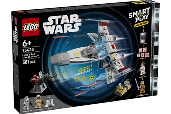 Acheter LEGO Star Wars 75423 SMART Play : le X-Wing Red Five de Luke Bon état - 101,69 € LEGO Star Wars 75423 SMART Play : le X-Wing Red Five de Luke Bon état reconditionné disponible sur Darty