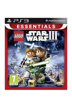 Lego Star Wars III : the Clone Wars - Essentials Très bon état - 32,02 € Lego Star Wars III : the Clone Wars - Essentials Très bon état Just For Games reconditionné disponible sur Darty