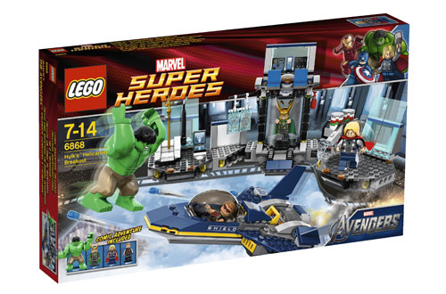 LEGO® Super Heroes Marvel 6868 L'évasion en héliporteur de Hulk État correct Lego reconditionné disponible sur Fnac