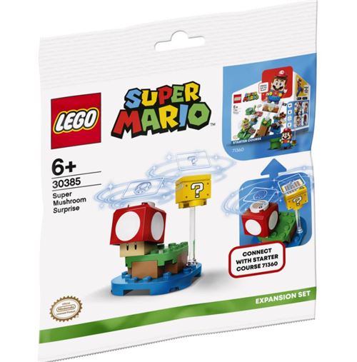 LEGO® Super Mario™ 30385 Super Mushroom Surprise État correct Lego reconditionné disponible sur Fnac