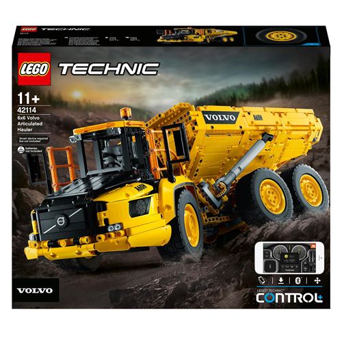 LEGO® Technic 42114 Le tombereau articulé Volvo 6x6 État correct LEGO Technic reconditionné disponible sur Fnac