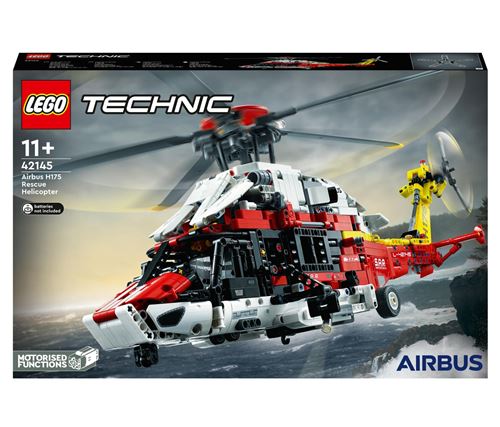 LEGO® Technic 42145 L’hélicoptère de secours Airbus H175 État correct LEGO Technic reconditionné disponible sur Fnac
